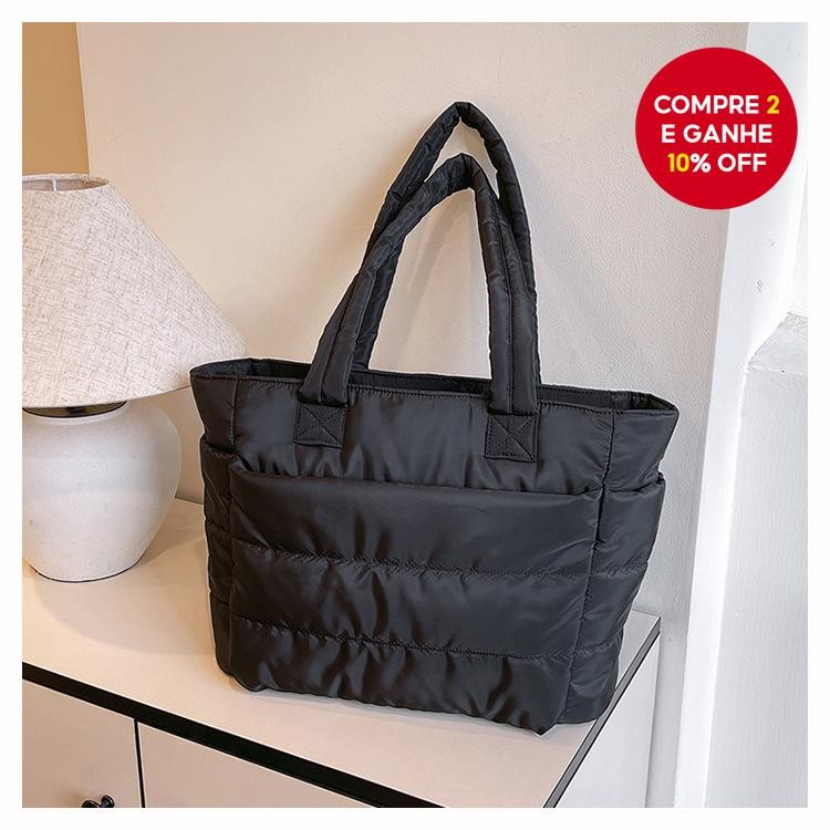 Bolsa Tote Femini de Almofada - Resistente à Água