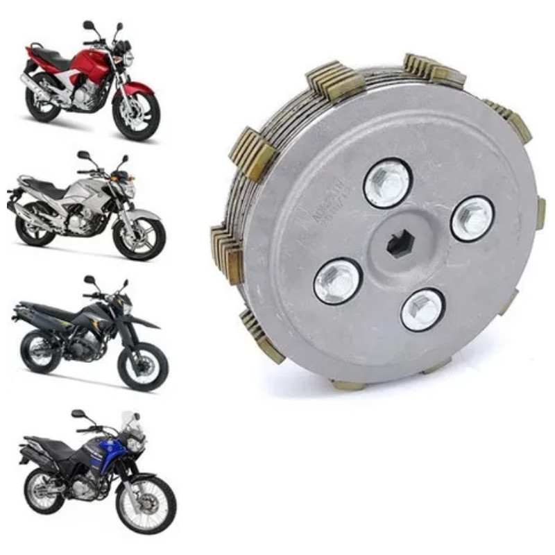 Embreagem Completa Yamaha Lander Fazer Tenere 250 2006 à 2024 Motomo ENVIO IMEDIATO em Oferta na Shopee