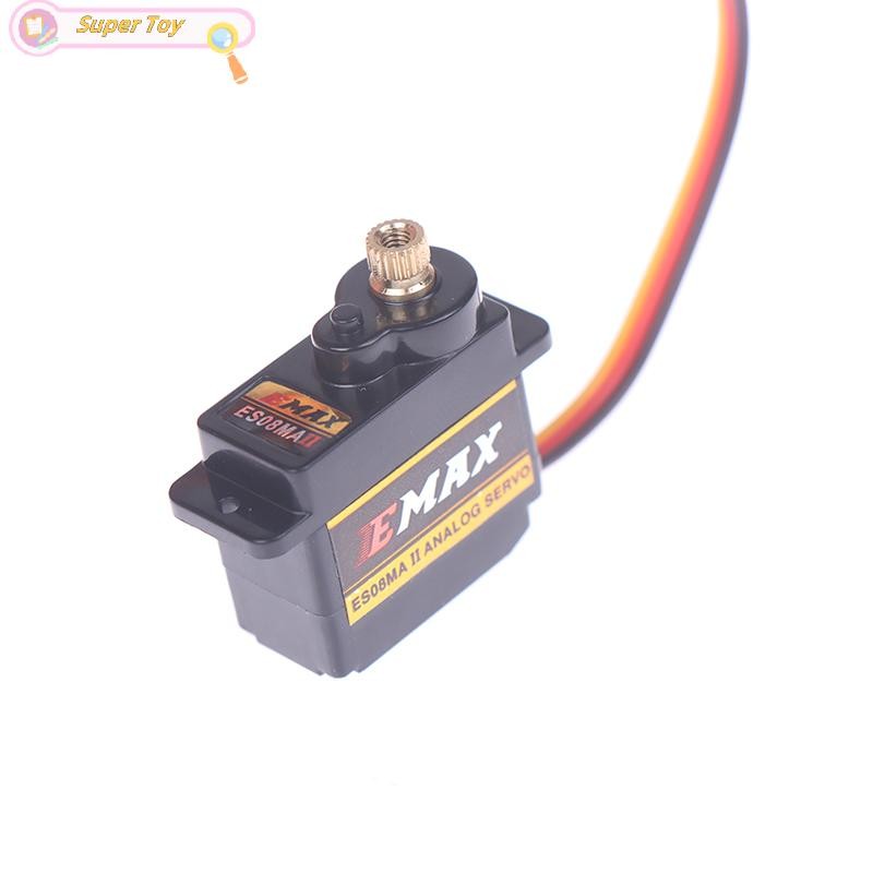 SUPERTOY 1Pc EMAX ES08MA II Metal Gear Micro Servo Digital Up Para Modelo RC Quente