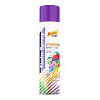 Tinta Spray Mundial Prime Uso Geral Violeta 400ml em Oferta na Shopee
