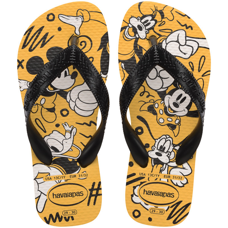 Chinelo Infantil Havaianas Kids Disney Tira Larga 2025 em Oferta na Shopee