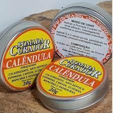 3 UN POMADA CURADOR CALÊNDULA -20g