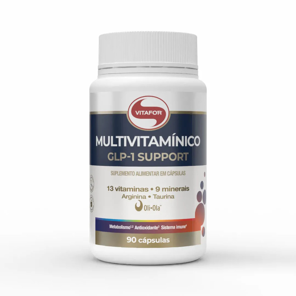 Multivitamínico - Vitaminas de A-K 90 Capsúlas - Vitafor em Oferta na Shopee