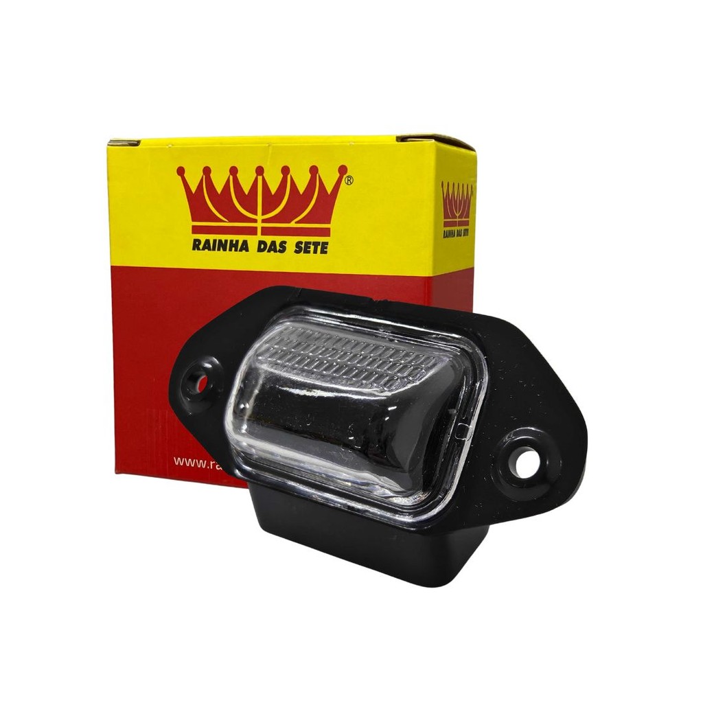 Lanterna Luz Placa Para Mitsubishi L200 Pajero Até 2001 Lente Acrilico Sem Soquete
