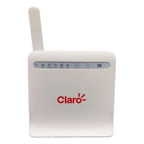 Roteador 4g Zte Mf253l 300mbps De Chip Sem Telefone Branco