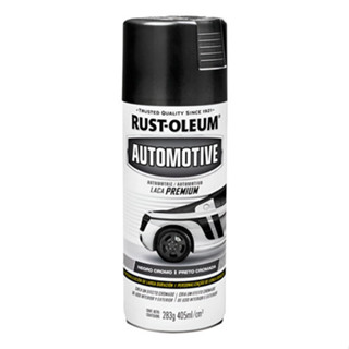 Spray Preto Cromada Tinta Laca Automotiva 405ml Rust Oleum em Oferta na Shopee