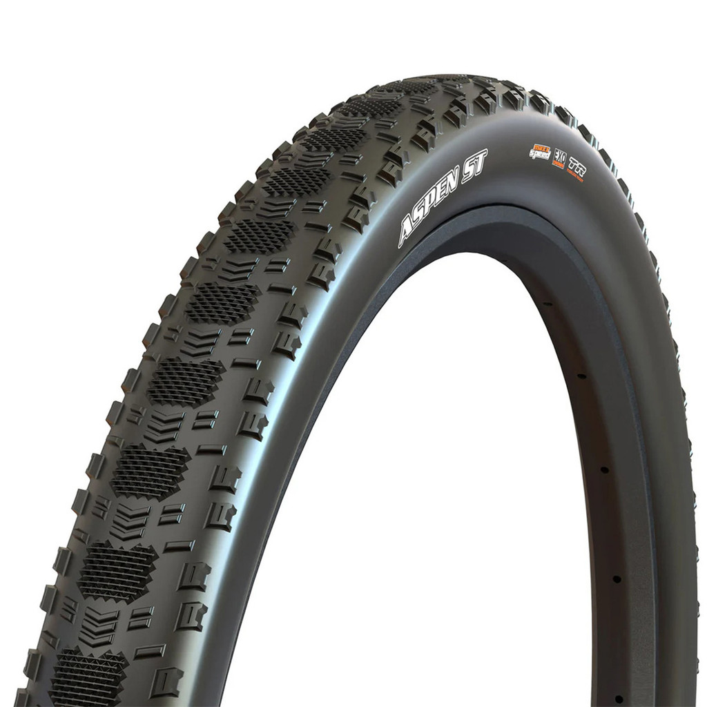 Pneu Bicicleta Maxxis ASPEN St 29x2.40WT Dobrável MAXXSPEED/EXO/TR 120TPI Preto