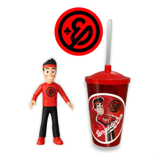 Kit Boneco com Copo e canudo Enaldinho Youtuber Presente Dia Das Crianças em Oferta na Shopee