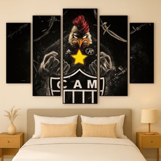 Quadro Atlético Mineiro CAM – Arte Esportiva do Galo Forte Vingador
 em Oferta na Shopee