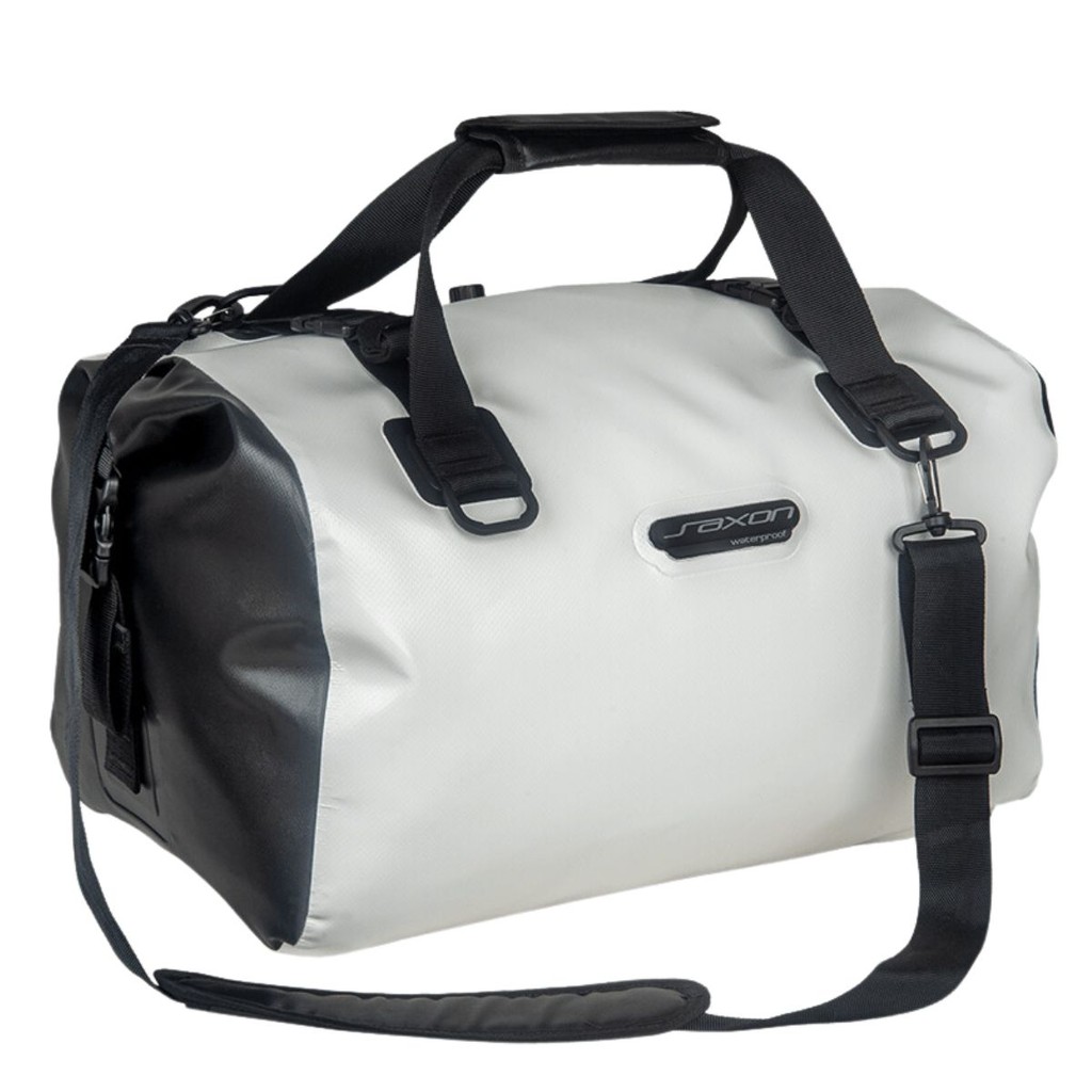 Bag Bolsa Mala Saxon Estanque  40 Litros Branca  Impermeável