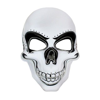 Máscara Caveira Uma Noite de Crime LED de Halloween em Oferta na Shopee