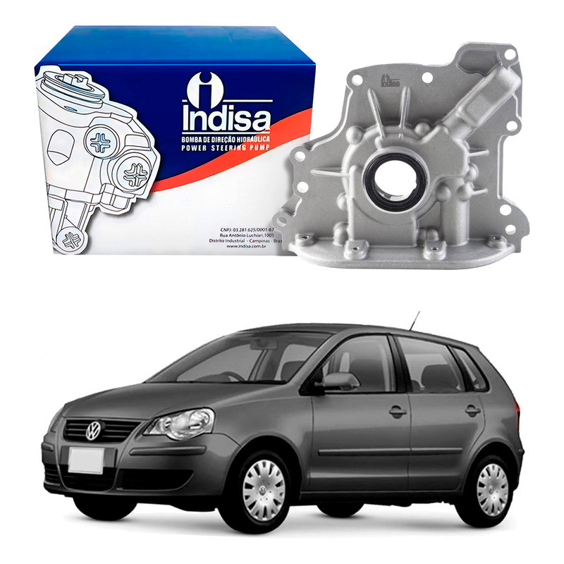 Bomba Oleo Volkswagen Polo 1.6 8v Ea111 2007 A 2011