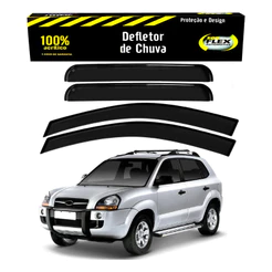 Jogo Defletor Calha Chuva Hyundai Tucson 2.0 2013 A 2019
