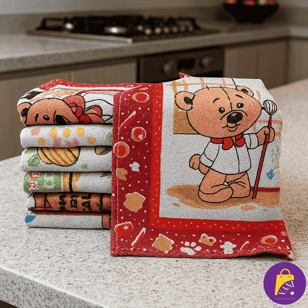 Kit 10 Pano Atoalhado Prato Copa 40x55cm em Oferta na Shopee