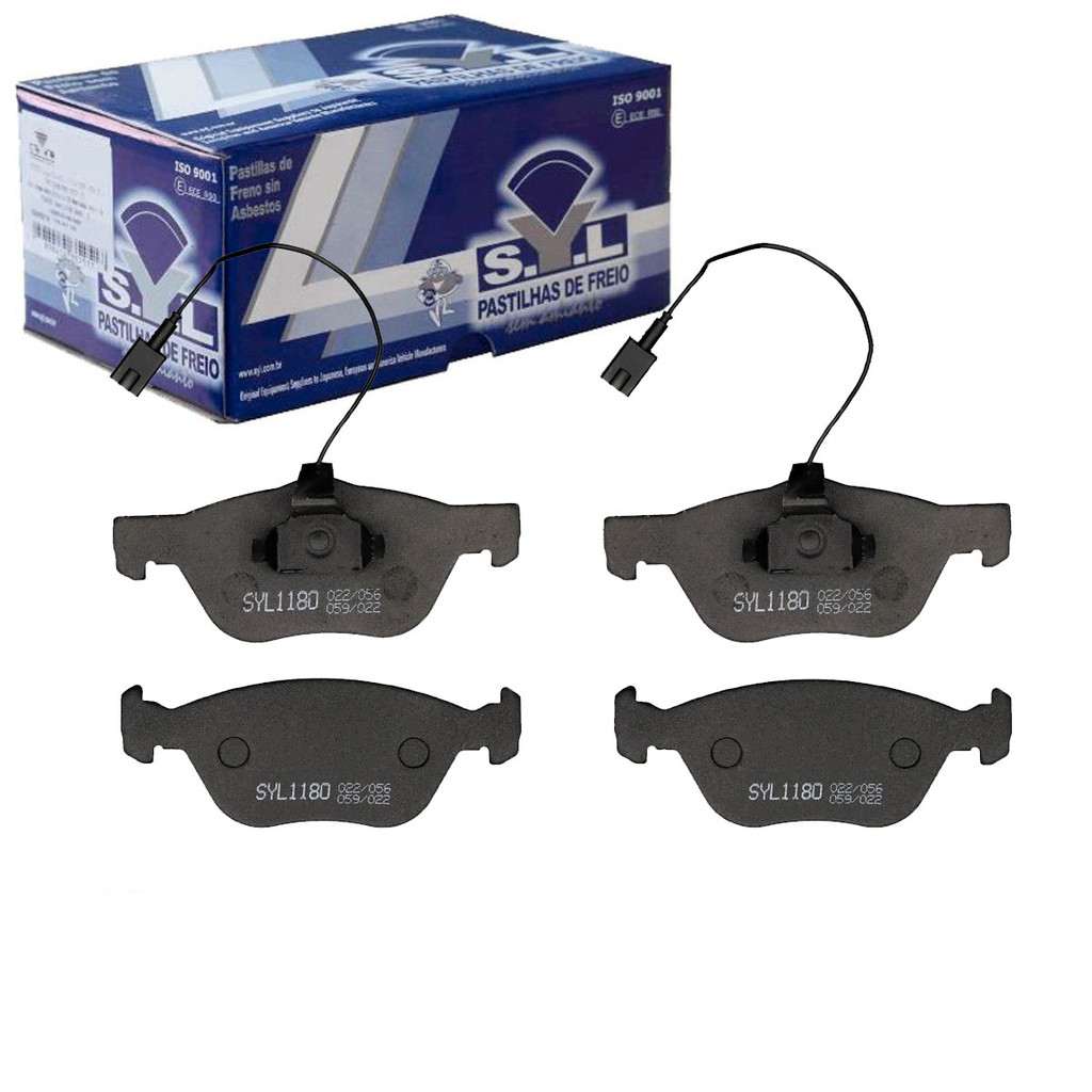 Pastilha De Freio Dianteira 145 1996 A 1999 / 155 1995 A 1998 / Spider 1995 A 1998 / Doblo 2003 A 2012