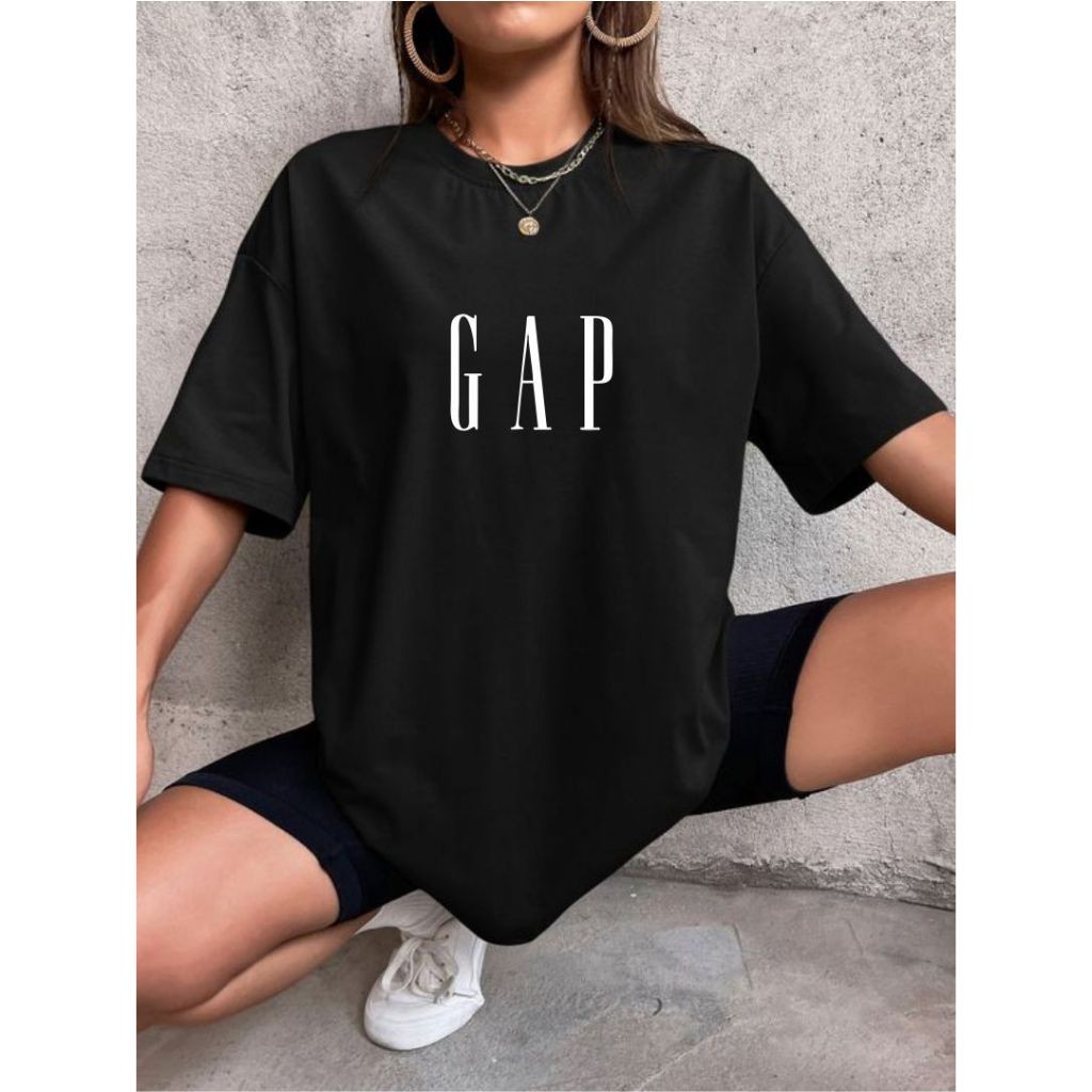 Camiseta Unissex  Feminina GAP Estampada Delicada