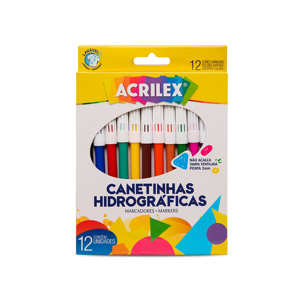 Caneta Hidrografica Acrilex: Onde Comprar | BuscaProdutos