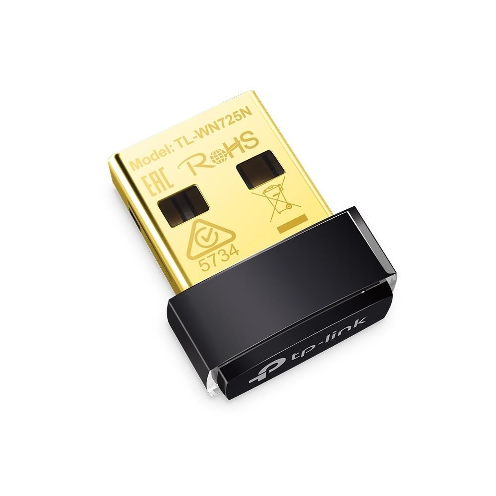 Adaptador TP-Link TL-WN725N Nano USB Wireless N 150Mbps 0152