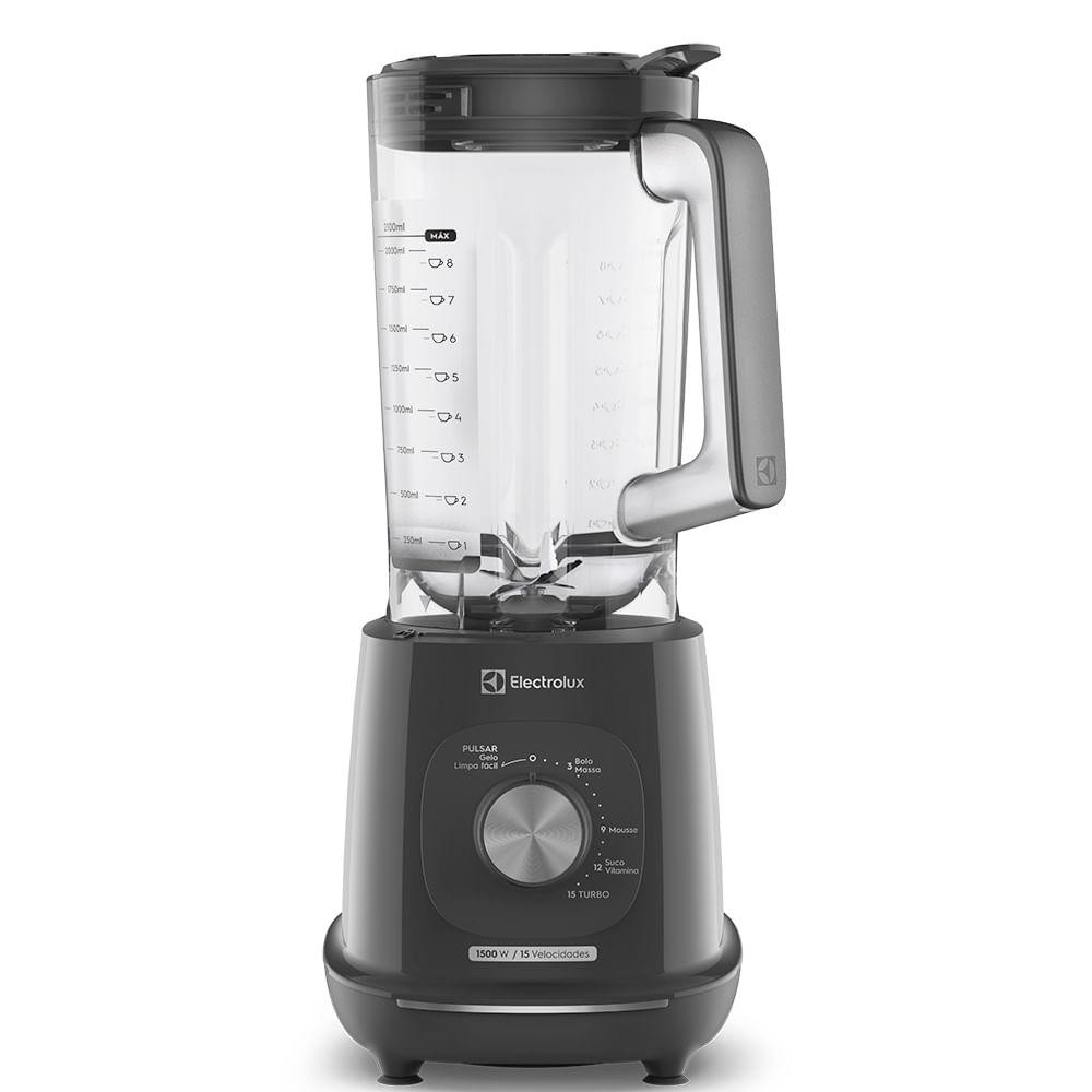 Liquidificador Electrolux Efficient com TriForce 15 Velocidades e Jarra com 3,2 Litros Cinza - EBL1500 em Oferta na Shopee