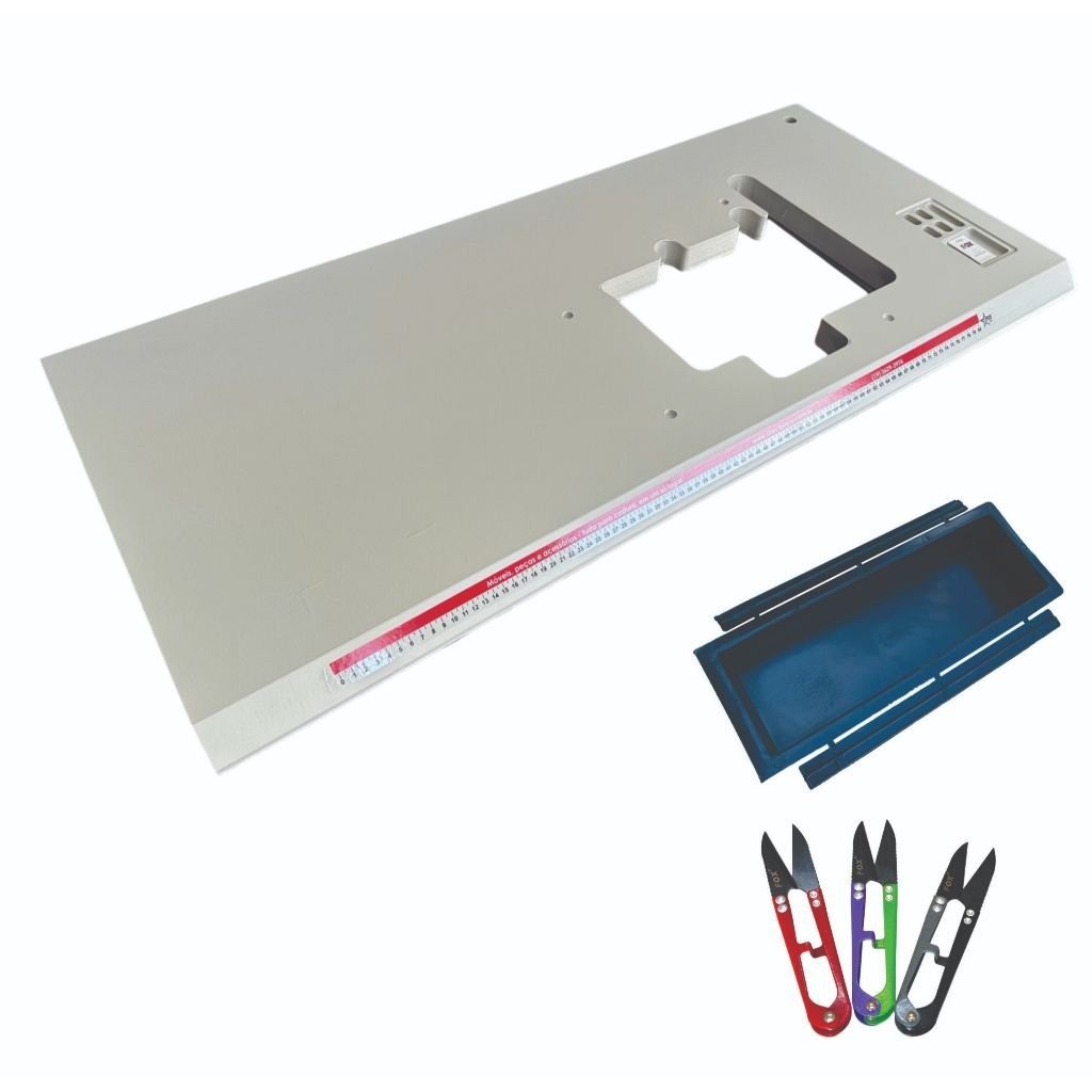 Mesa Máquina Costura Interloque MAQI Ideal Jack e Siruba