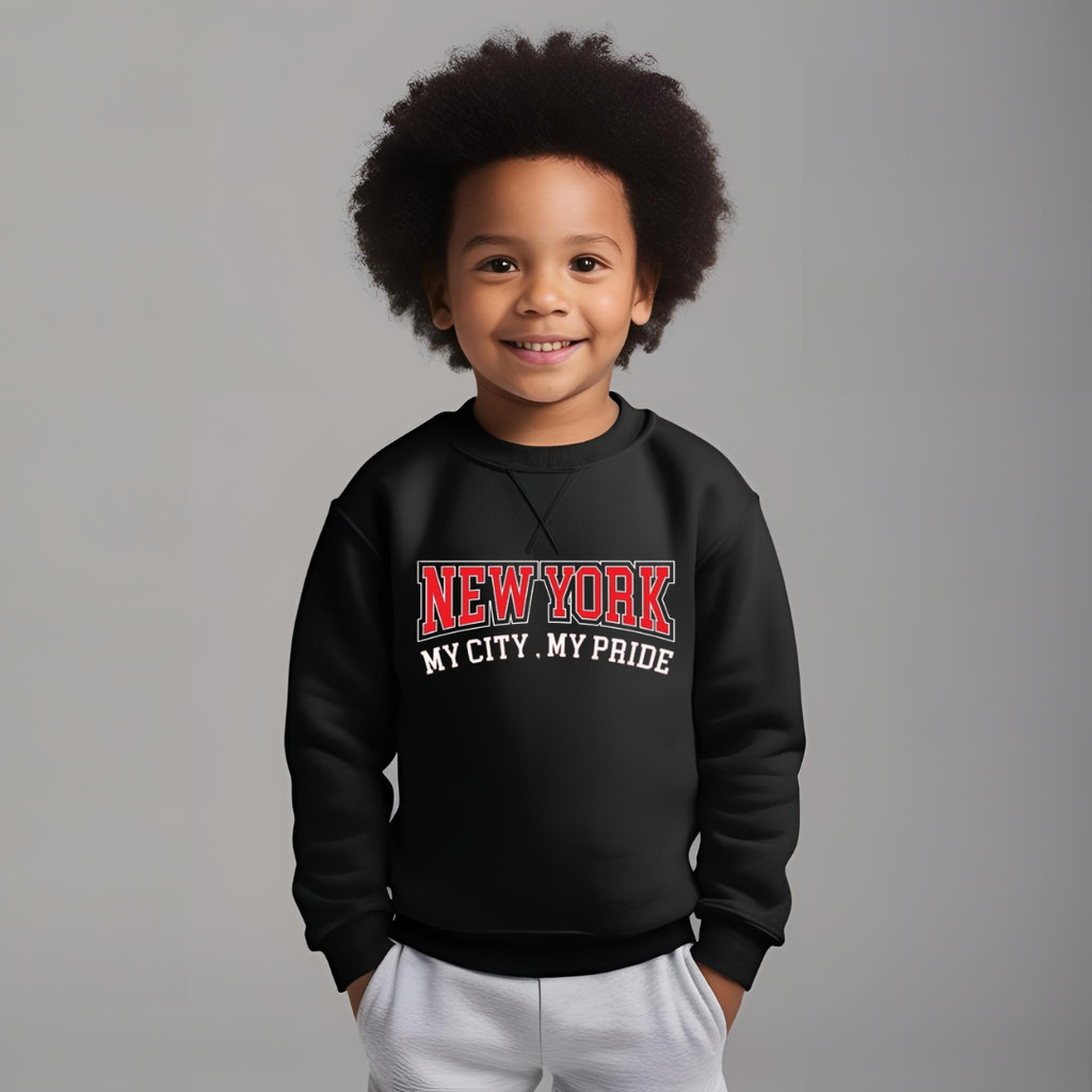 Blusa de Frio Masculino infantil Casaco gola careca infantil estampado Moletons kids