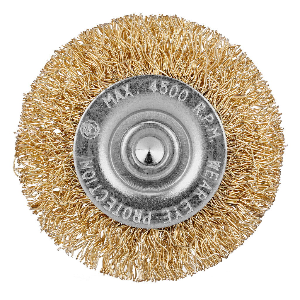 ESCOVA CIRCULAR LATONADA, HASTE 6MM, 50MM, 1PC // MTX · foto 2