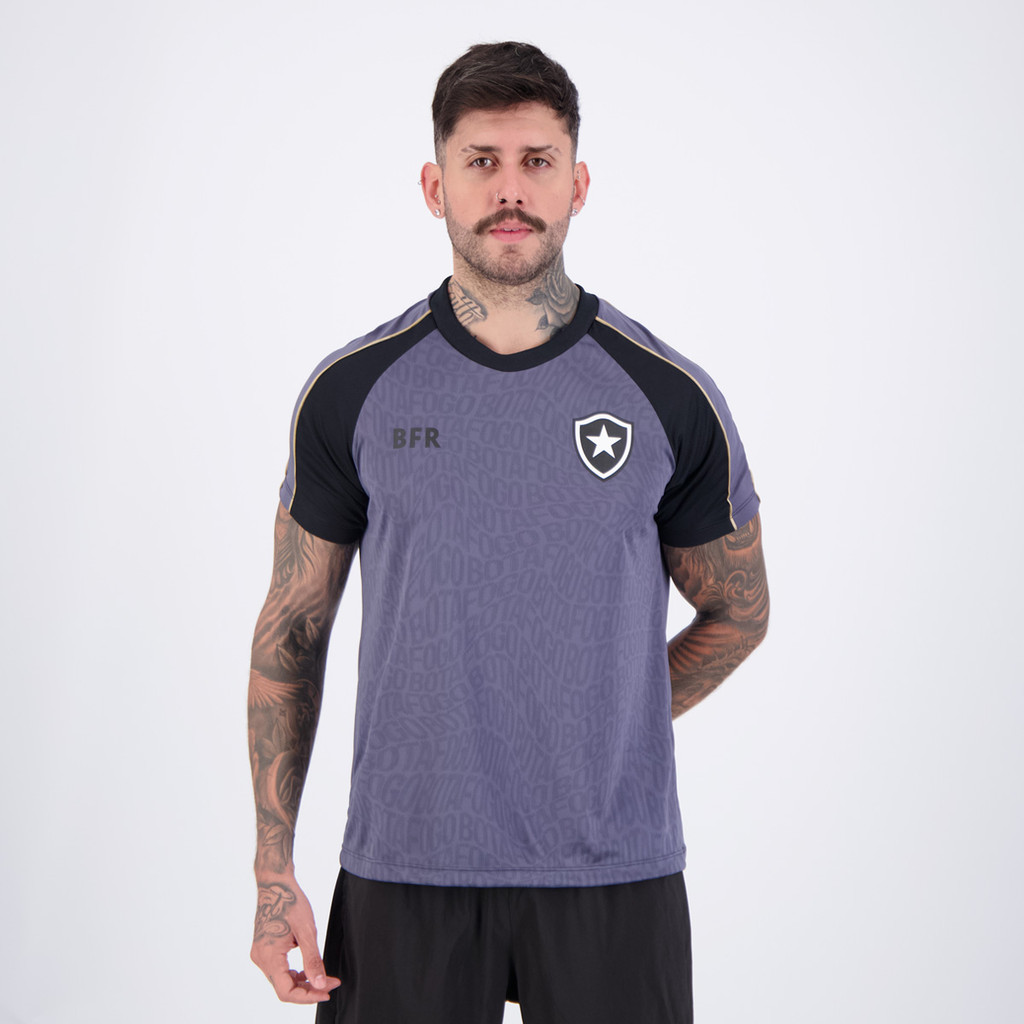 Camisa Botafogo Cantar Preta