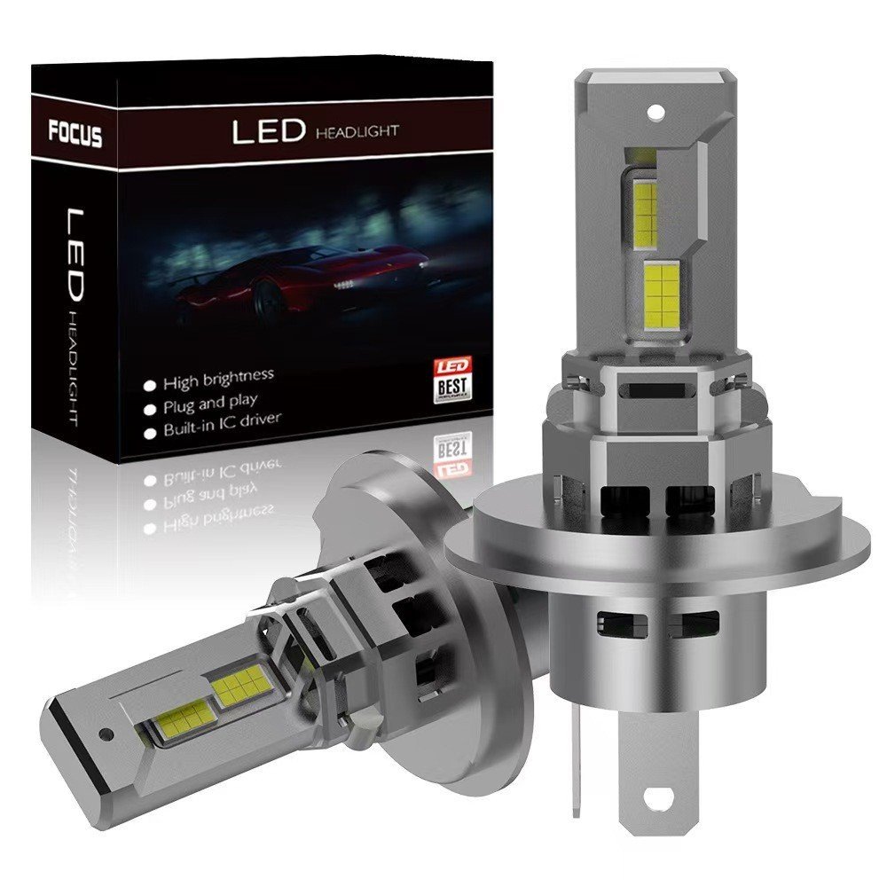 Farol LED Integrado H4 Popular/Farol LED Tudo-em-Um/Farol LED de 100w
