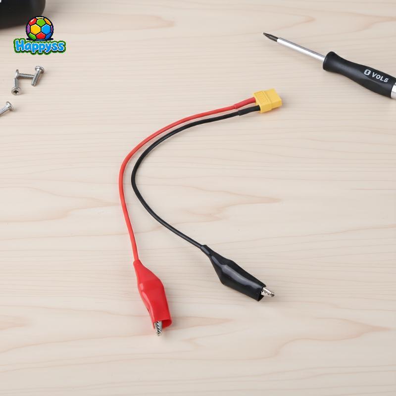 happyss XT60 Conector Cabo Jacaré Clipes Para Ferramenta De Medida SKYRC NC2500 Pro Motor Run-in Linha 14AWG De Conexão