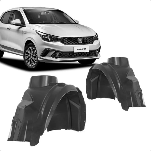 Parabarro Dianteiro Fiat Argo e Cronos 2017 a 2026 lameiro protetor caixa de roda bate pedra novo