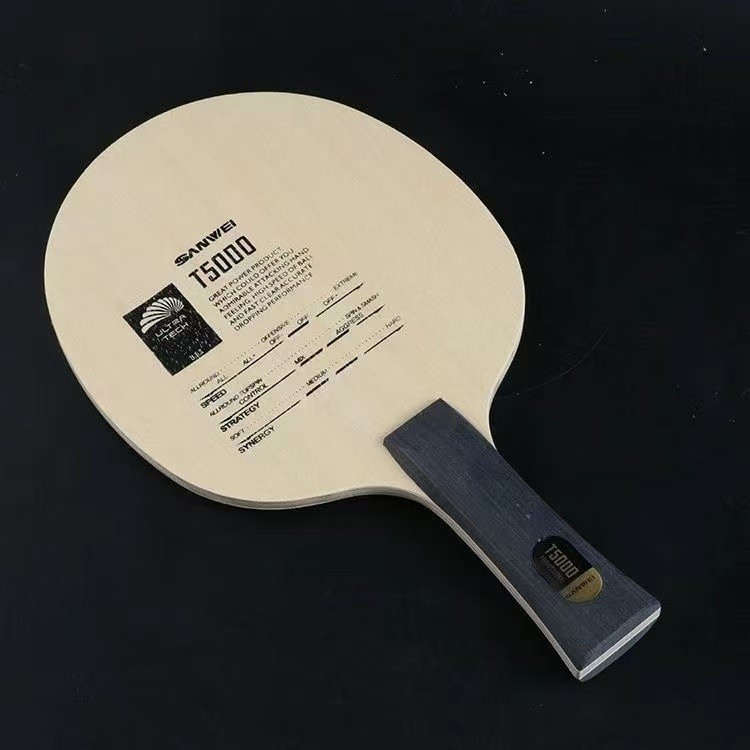 Lâmina De Tênis De Mesa Sisi 3D T5000 Genuína 5 Madeira 2 Raquete LD De Carbono
