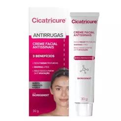 Creme Facial Cicatricure Para Rugas Antissinais 30g