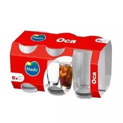 Copo Nadir 300ml Oca Referência:7729 Embalagem com 6 Unidades