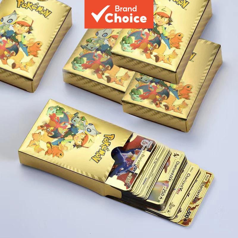 Cartas Pokémon Inglês Espanhol Francês Alemão Pikachu Jogo Coleção Cartão Batalha Caixa De Reforço De Colecionáveis