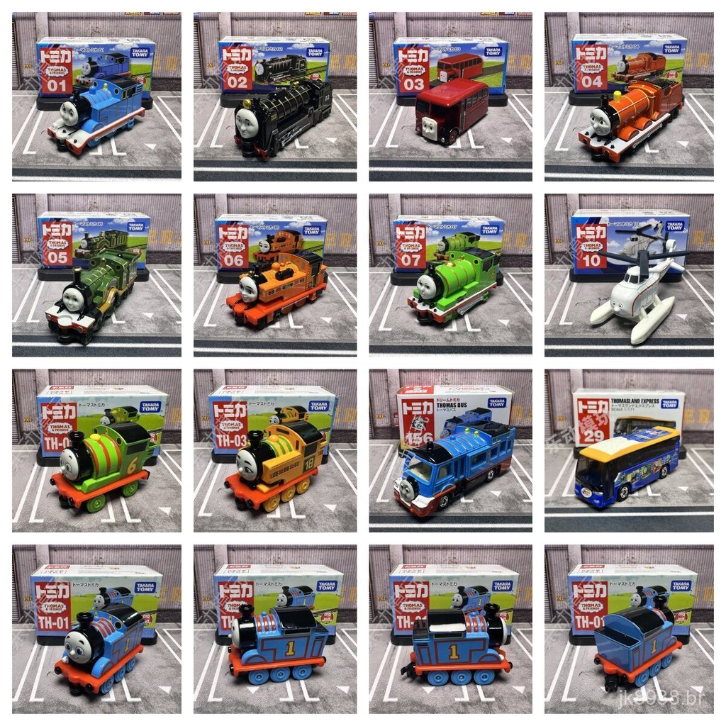 TOMY Tomica Série Thomas, Modelo de Trem de Brinquedo em Liga Metálica, Presente Colecionável para Crianças, Percy