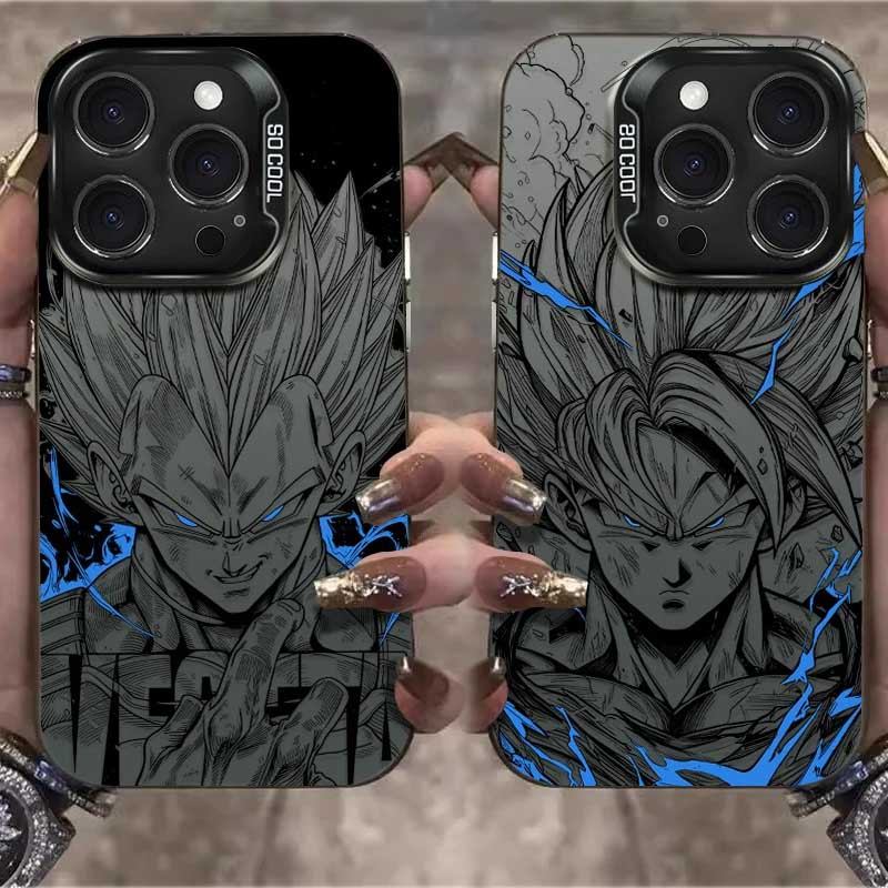Anime Dragon Ball Goku Vegeta Capa De Telefone Para Samsung S26 S25 S24 Ultra S23 Plus S24 FE A57 A37 A27 A55 A17 A35 Ce