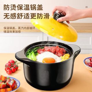 Caçarola de sopa caçarola de cerâmica panela de sopa fogão a gás doméstico panela de sopa a gás caçarola grande capacida