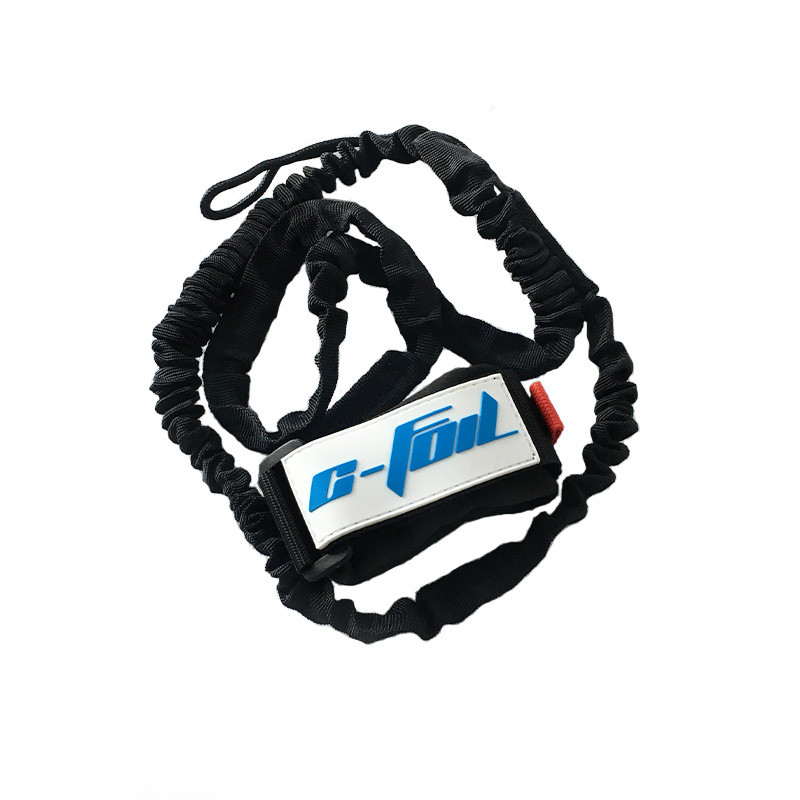 Leash de surf com logotipo, prancha de surf rígida, prancha de stand-up paddle, prancha inflável, leash de pé, corda de