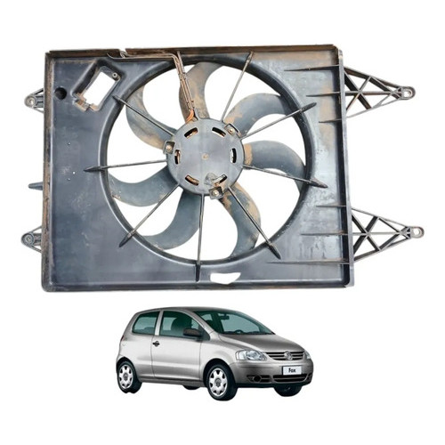 Defletor Ventoinha Radiador Com Ar Vw Fox 1.6 2004 A 2009