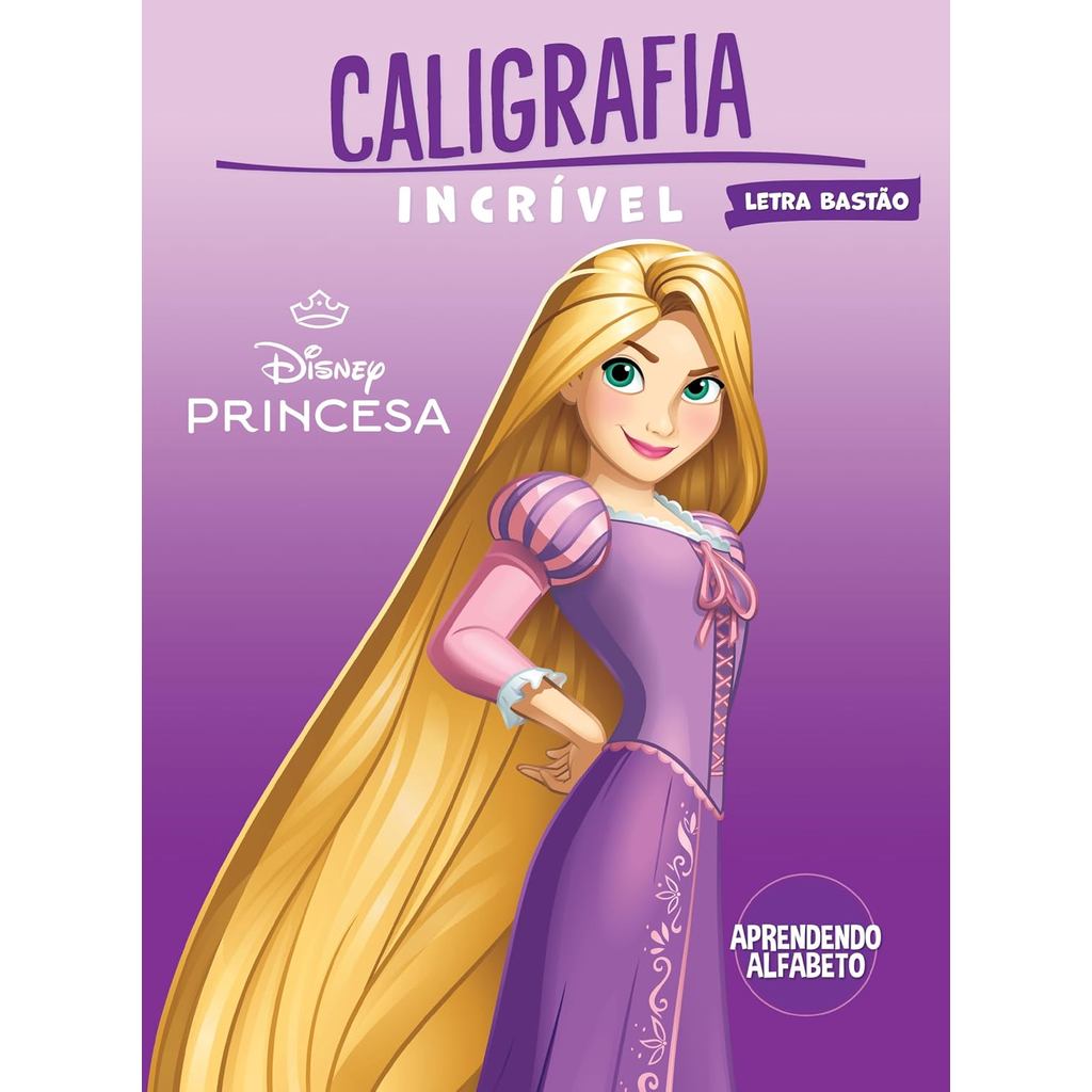 Caligrafia Incrível Disney | Princesas Aprendendo o Alfabeto | Bastão