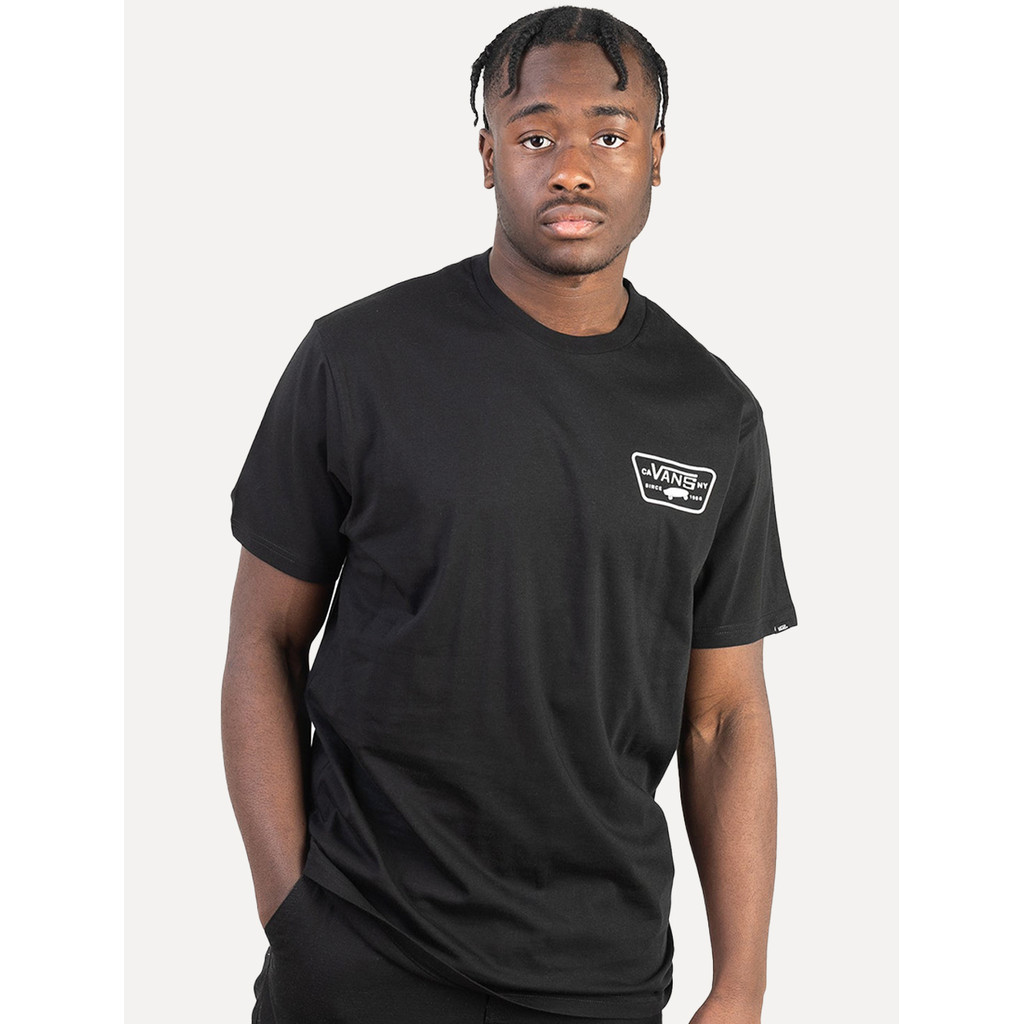 Camiseta Vans Masculina Full Patch Back Original Preta
