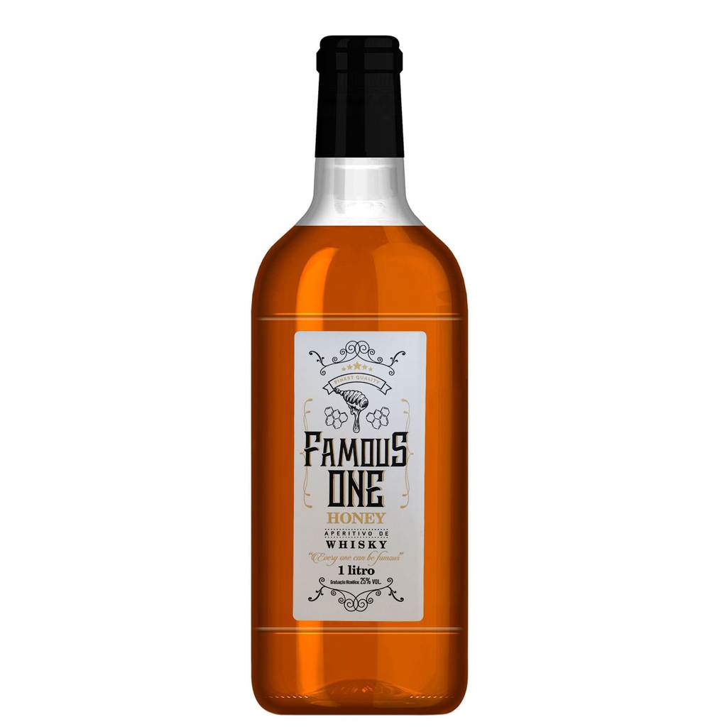 Aperitivo de Whisky Famous One Honey 1L