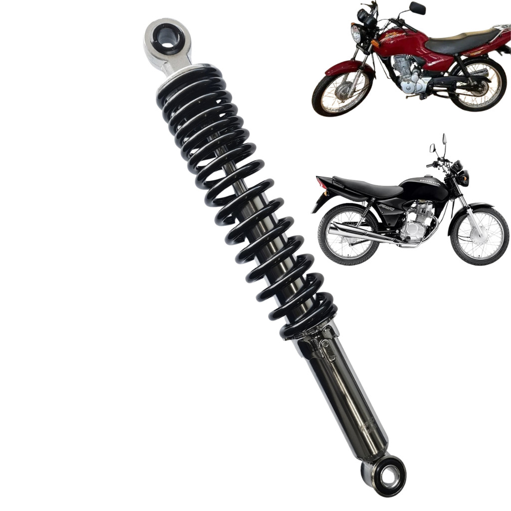 Amortecedor Suspensao Titan 2000 a 2004 Fan 125 2005 a 2008 Spec Cromado 1 lado original