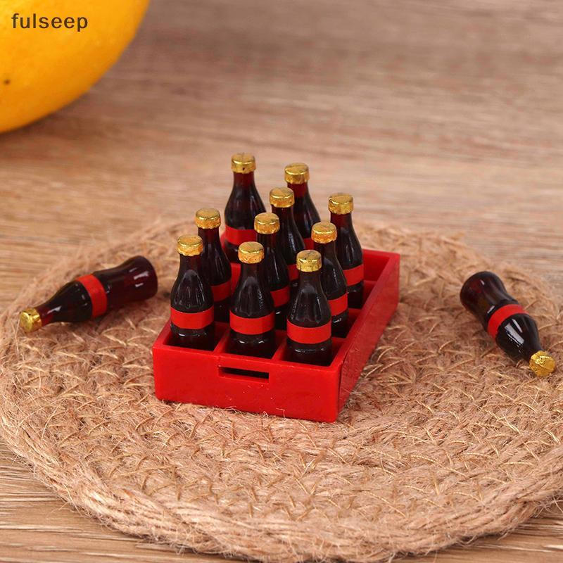 [fulseep] Uma Dúzia De Modelos De Comida Em Miniatura Bebida Casa De Bonecas 1 : 12 Acessórios Para Brinquedo BR