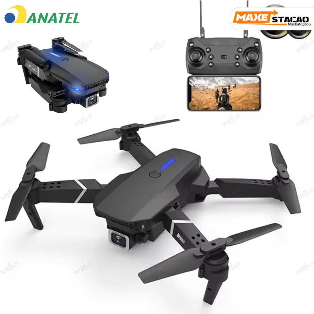 E88 Drone dobrável 4K câmera Ultra-clara FPV transmissão de imagem em tempo Real Quadcopter controle remoto aéreo Pho