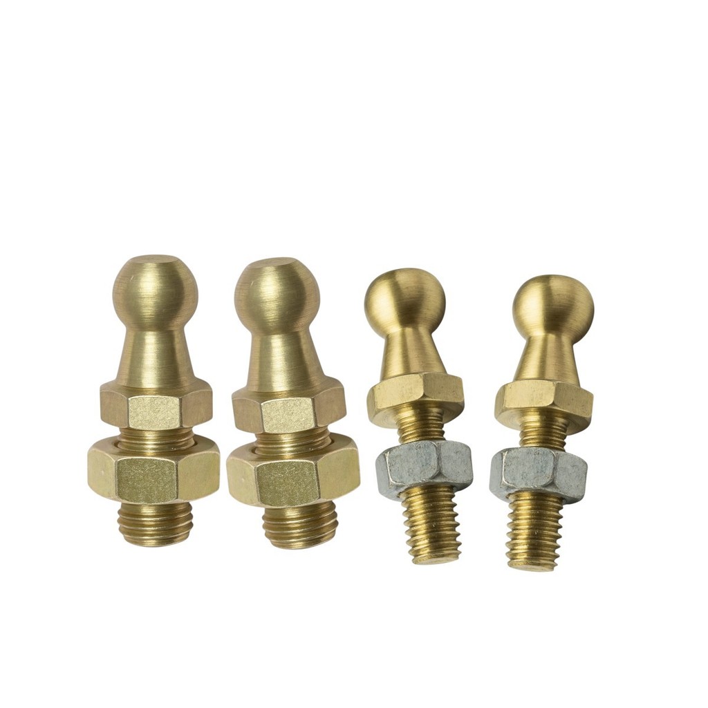 Kit Pino Esférico Amortecedor Capô Porta-Malas Caminhonete Trator 6mm 8mm