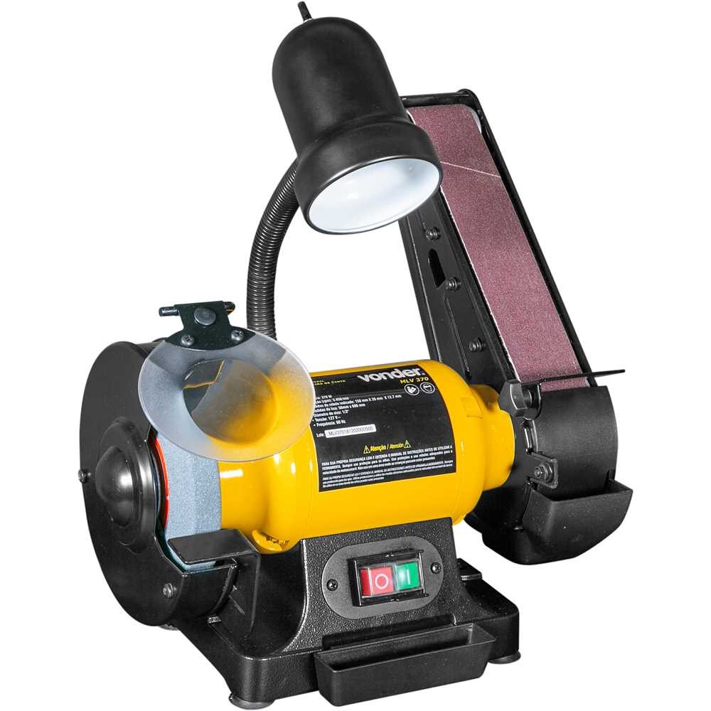 Motoesmeril E Lixadeira De Cinta 2 Em 1 370 W Mlv 370 Vonder