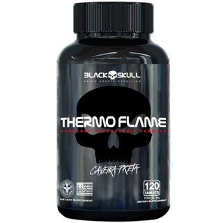 Thermo Flame é um Termogênico de 120 Tabletes da Black Skull em Oferta na Shopee