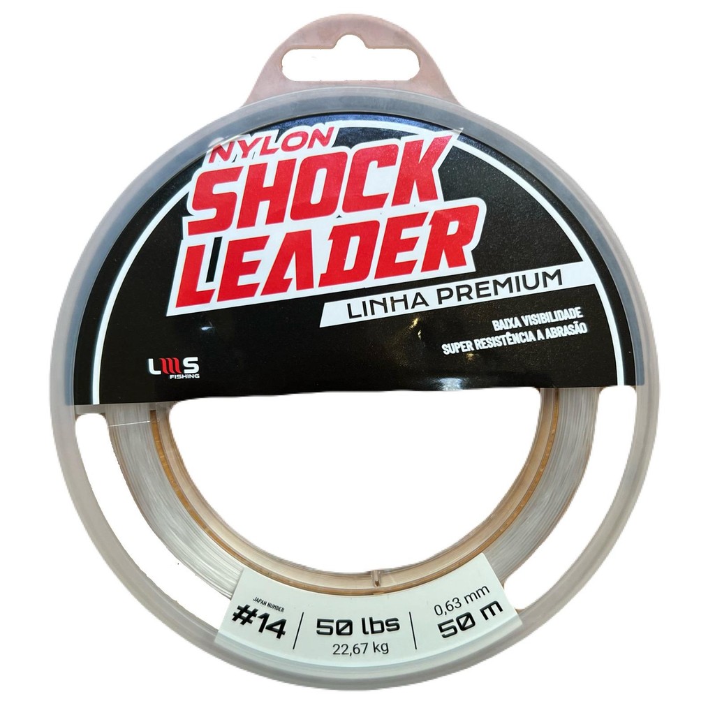 Linha Nylon Shock Leader 50m Lumis