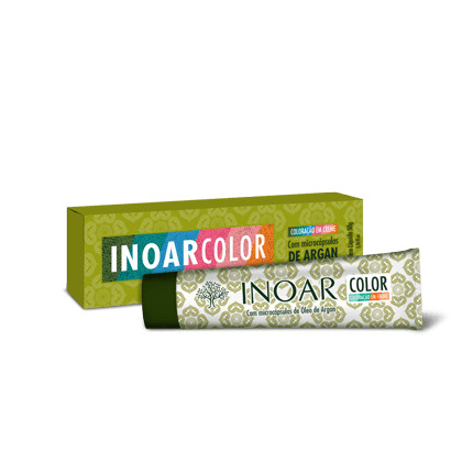 Coloração Inoar 6.66 Louro Escuro Vermelho Intenso em Oferta na Shopee